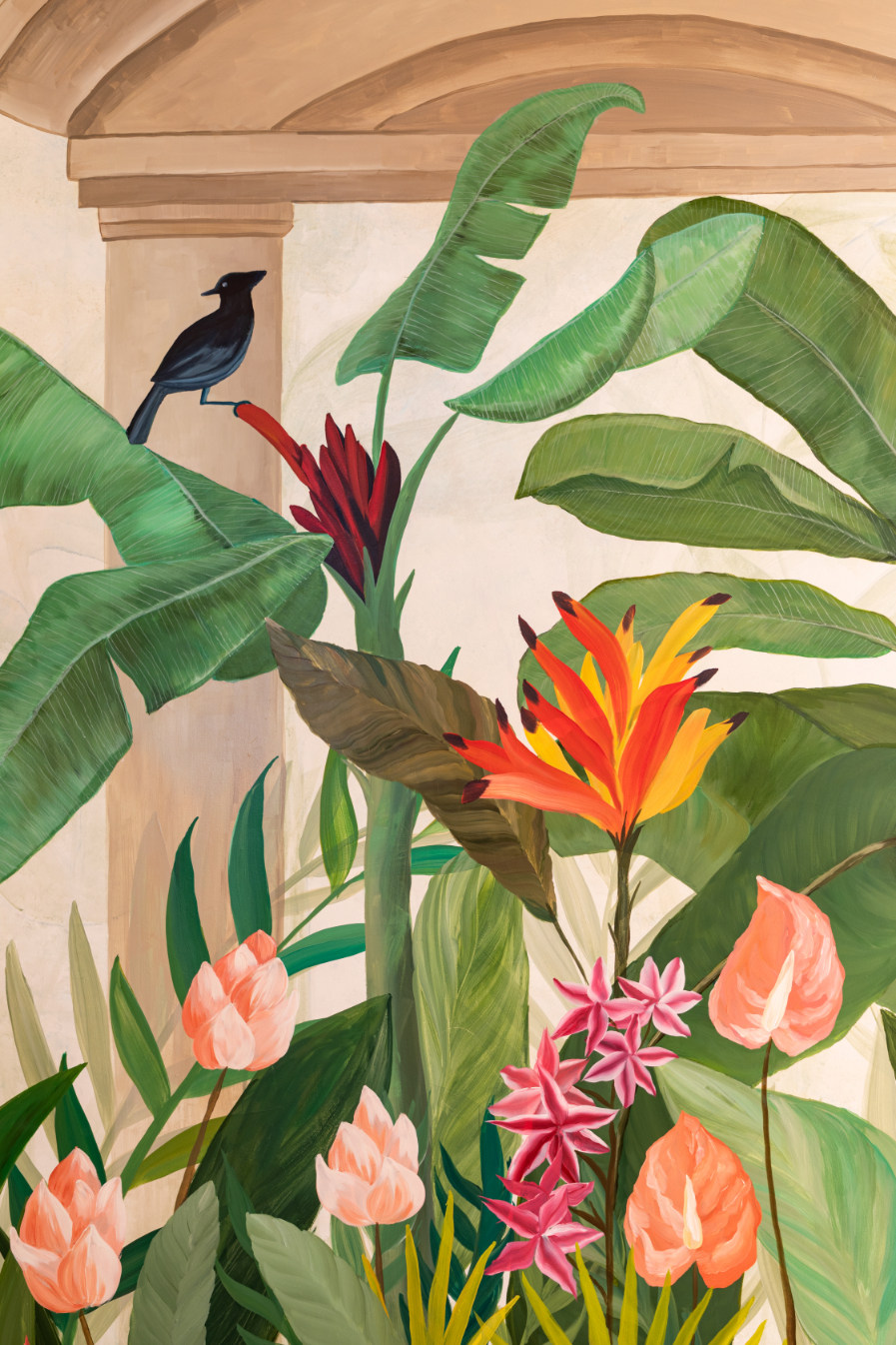 #AIExclusive: Tropical murals come alive in this Mumbai home ...