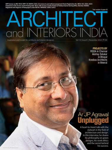 November 2022 - Architect and Interiors India