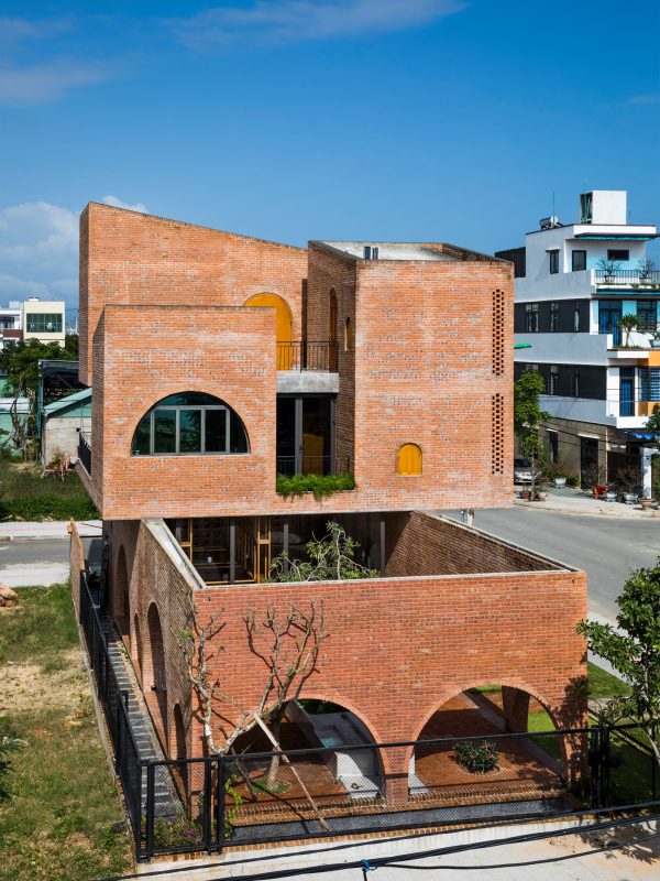 Catch the changing shadows that break into Vietnam's brick house ...