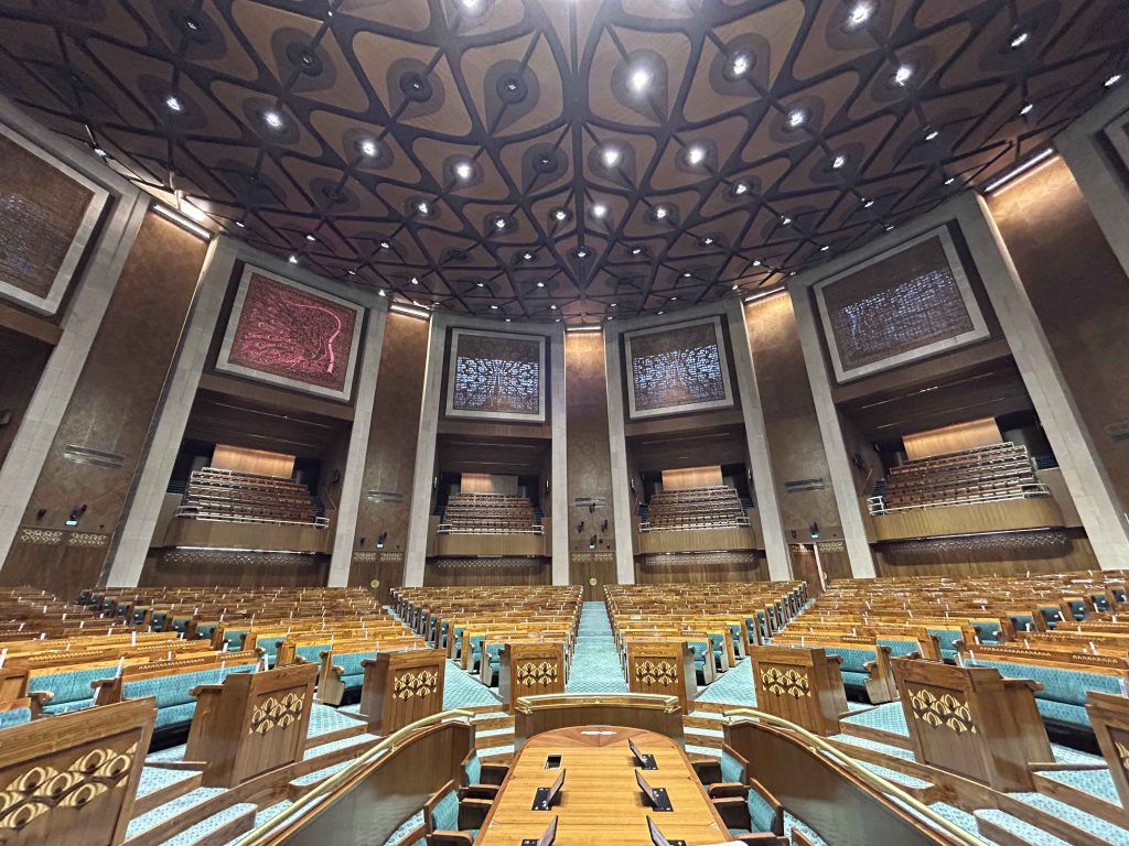 Peek inside the Italian finished interiors of the New Parliament House ...