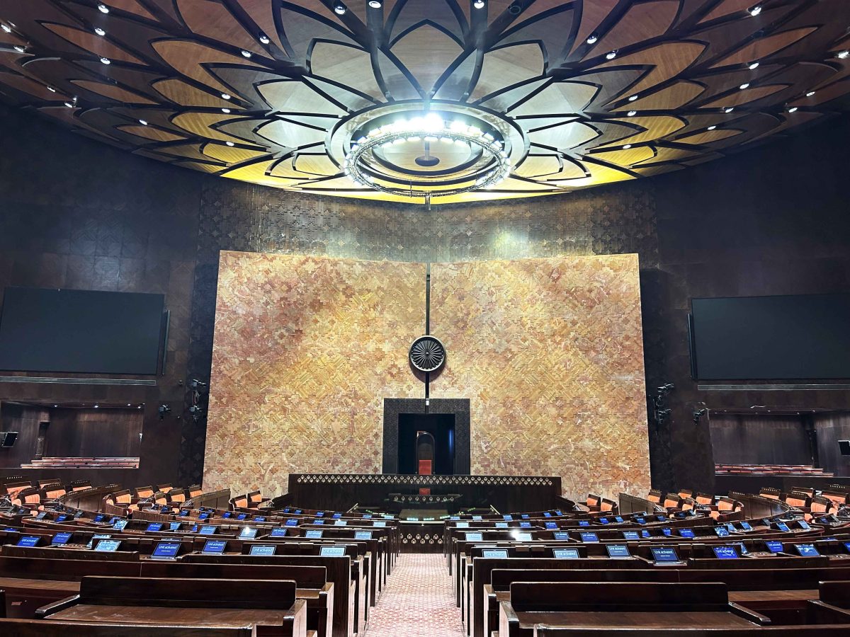 Peek inside the Italian finished interiors of the New Parliament House ...