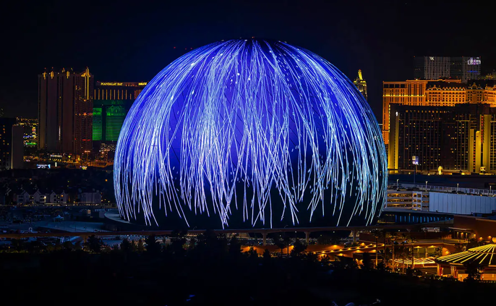 Immerse into 360° visuals at the world's largest sphere in Las Vegas ...