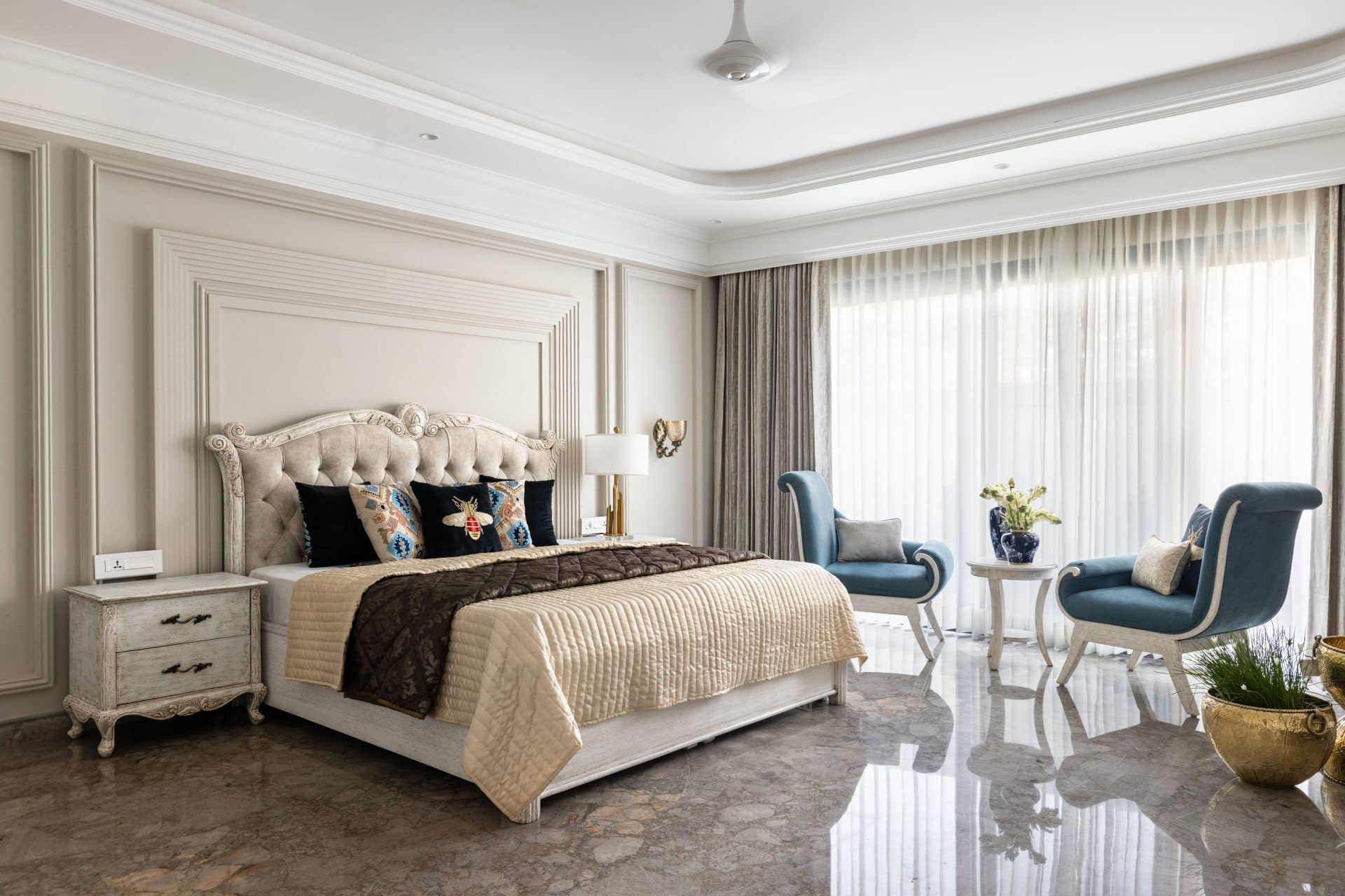 Step into this stylish uber-luxe Amritsar villa where vintage meets ...